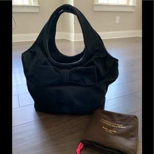 Kate Spade Black Nylon Tote